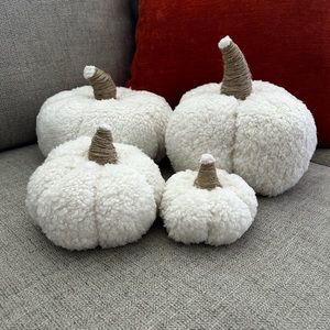 Handmade Pumpkin Plushies